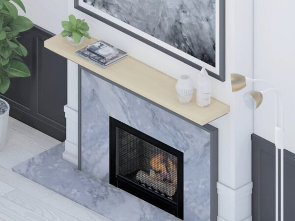 Belle Farmhouse Fireplace - Image 2