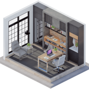 New York Industrial Home Office